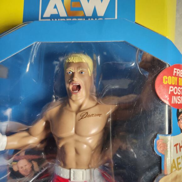 AEW 7.5" Cody Rhodes Series 1 Chase Variant Wrestling Superstars Walmart Excl. - Picture 2 of 11